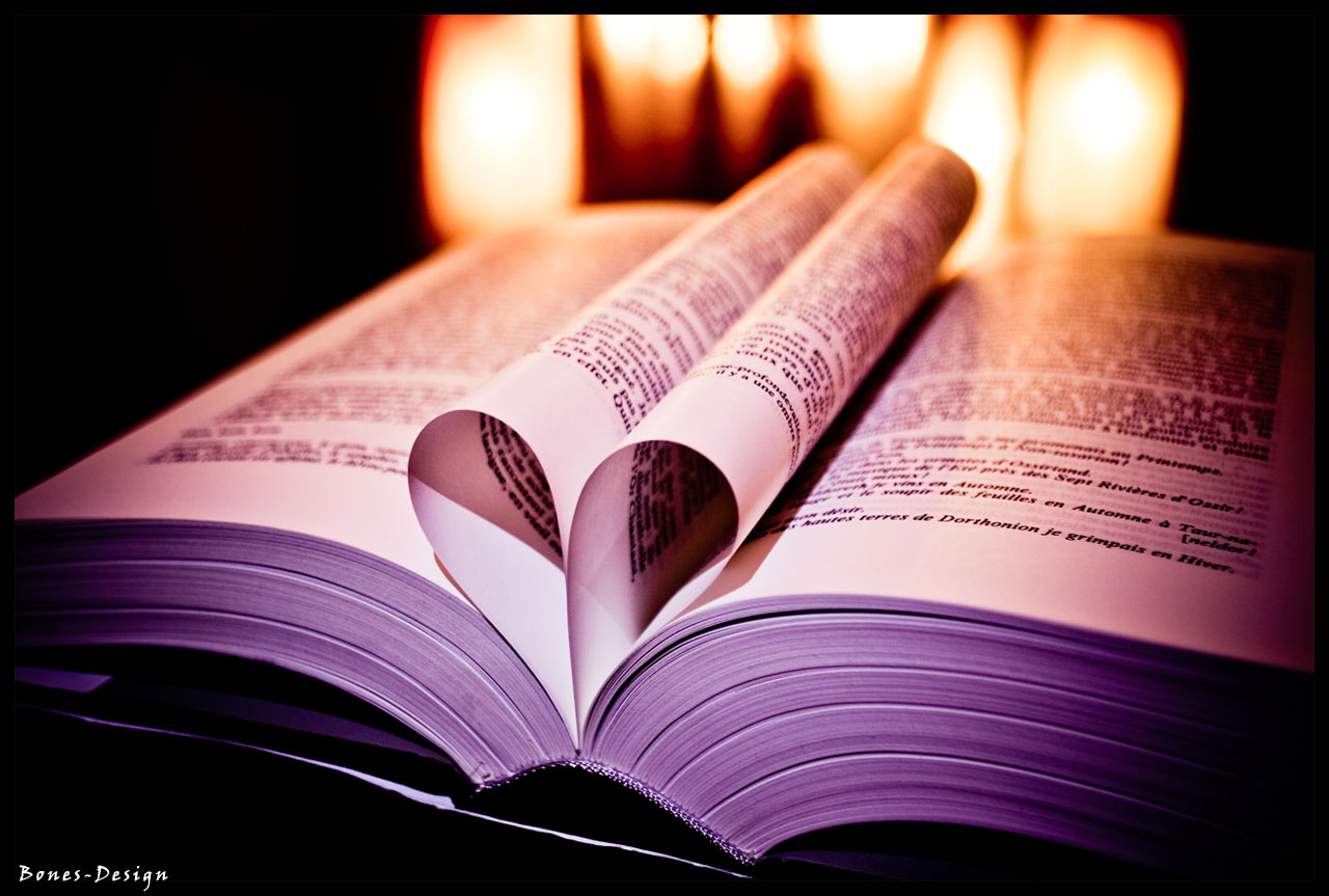 coeur livre pause lecture
