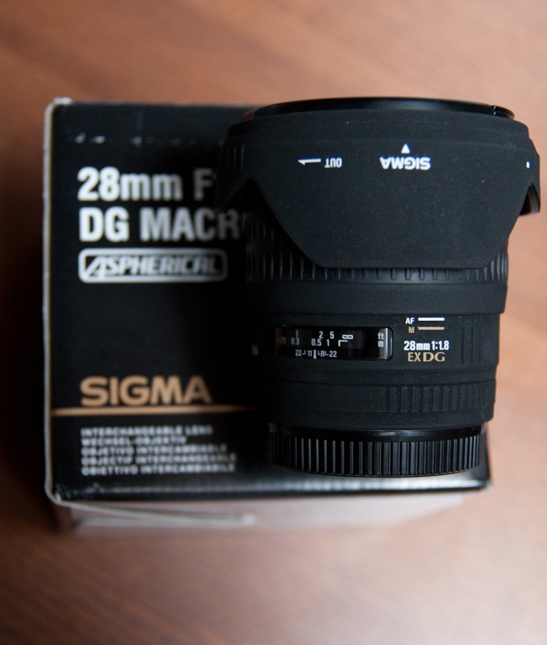 Premiers Essais du Sigma 28mm f/1,8 EX DG Macro